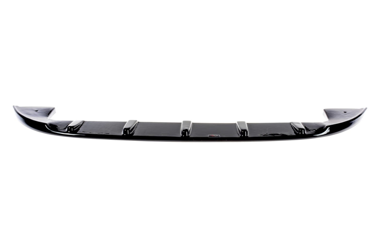 Front Ansatz V.1 für FIAT 500 HATCHBACK vor Facelift schwarz matt