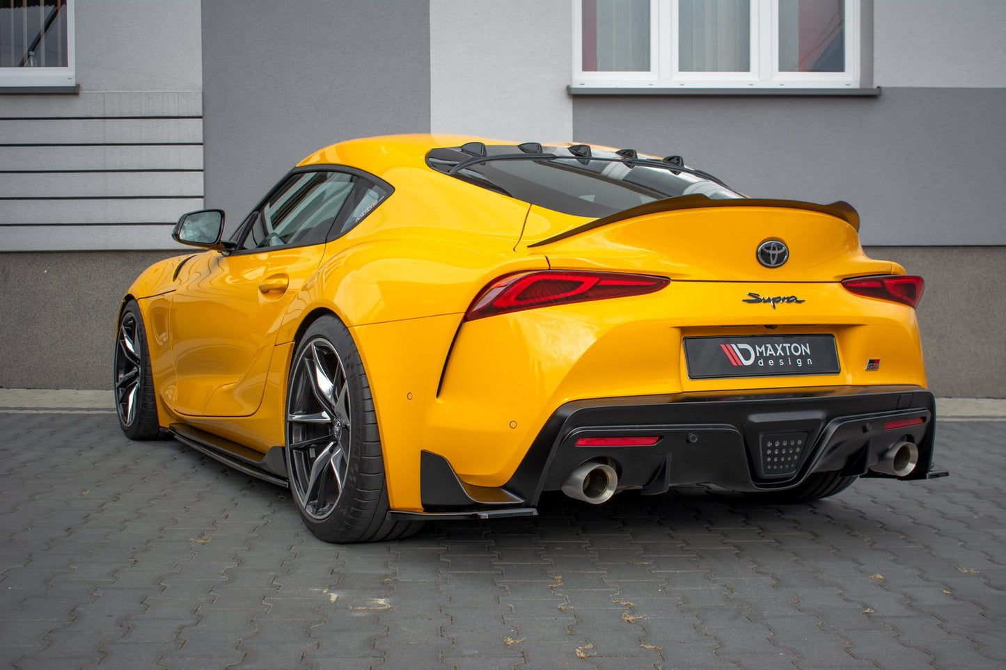 Heckscheiben Spoiler für Toyota Supra mk5 schwarz matt