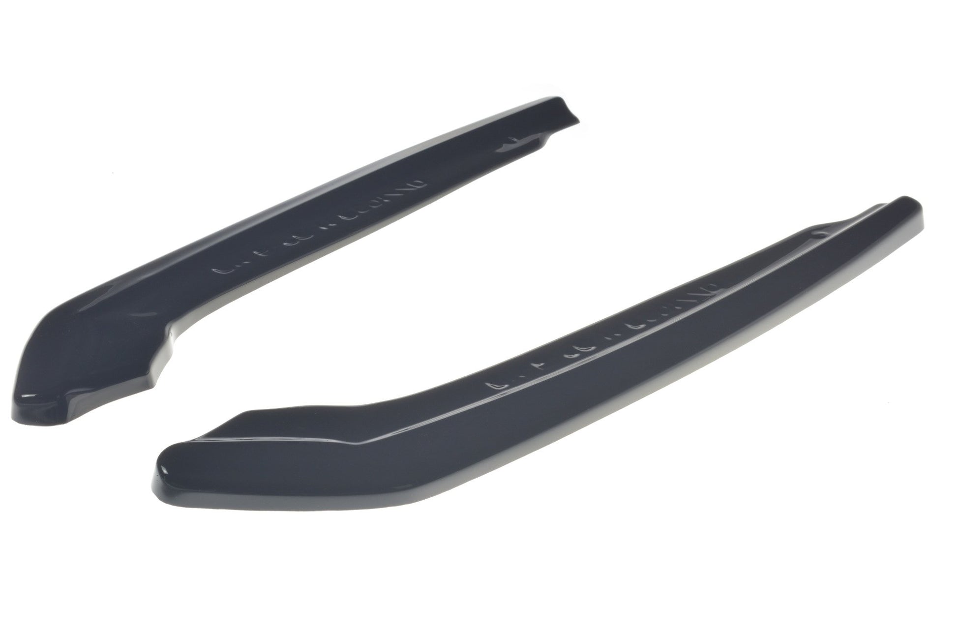 Heck Ansatz Flaps Diffusor für BMW M5 F90 schwarz Hochglanz