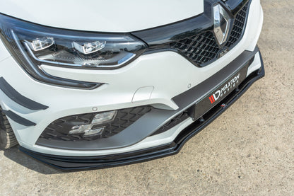 Front Ansatz V.1 für Renault Megane IV RS schwarz matt