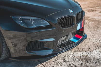 Front Ansatz V.2 für BMW M6 F06 Gran Coupe schwarz matt