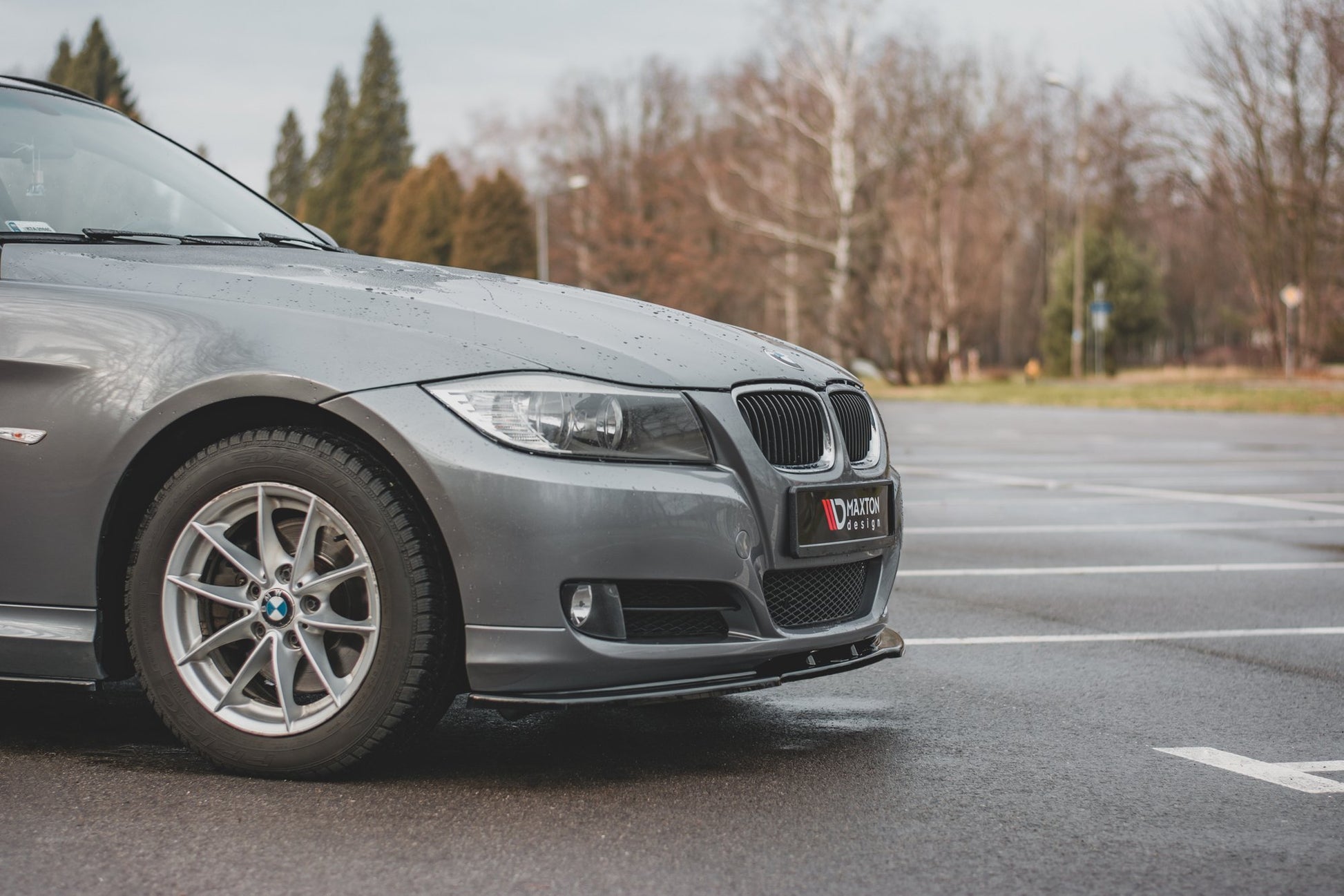 Front Ansatz V.2 für BMW 3er E90/E91 Facelift Carbon Look