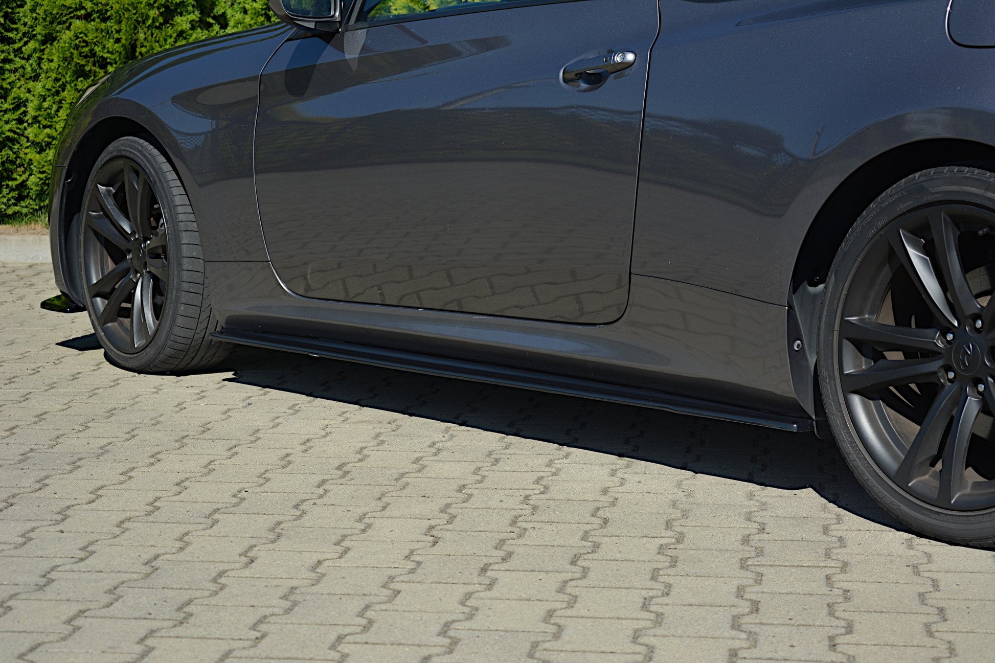 Seitenschweller Ansatz für HYUNDAI GENESIS COUPÉ MK.1 Carbon Look