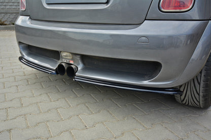 Heck Ansatz Flaps Diffusor für MINI R53 COOPER S JCW Carbon Look