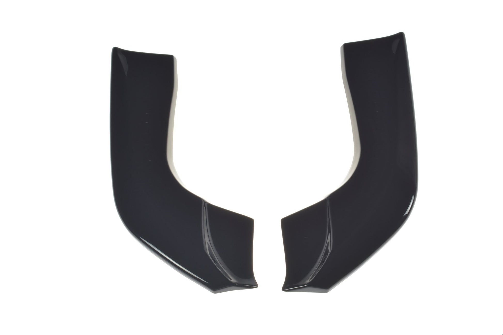 Heck Ansatz Flaps Diffusor für BMW X5 E70 Facelift M Paket schwarz Hochglanz