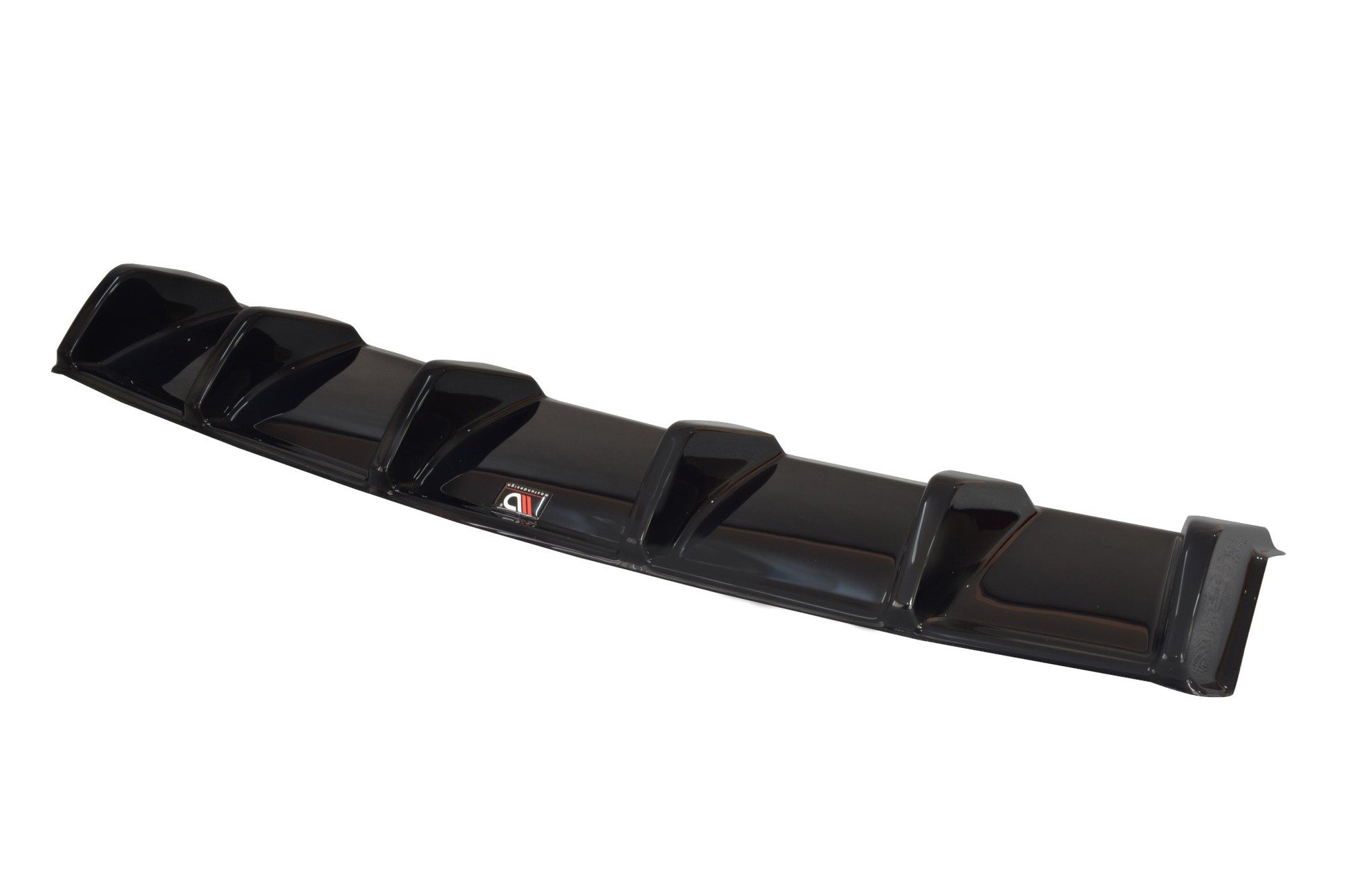 Diffusor Heck Ansatz für Audi RS5 F5 Coupe / Sportback schwarz Hochglanz