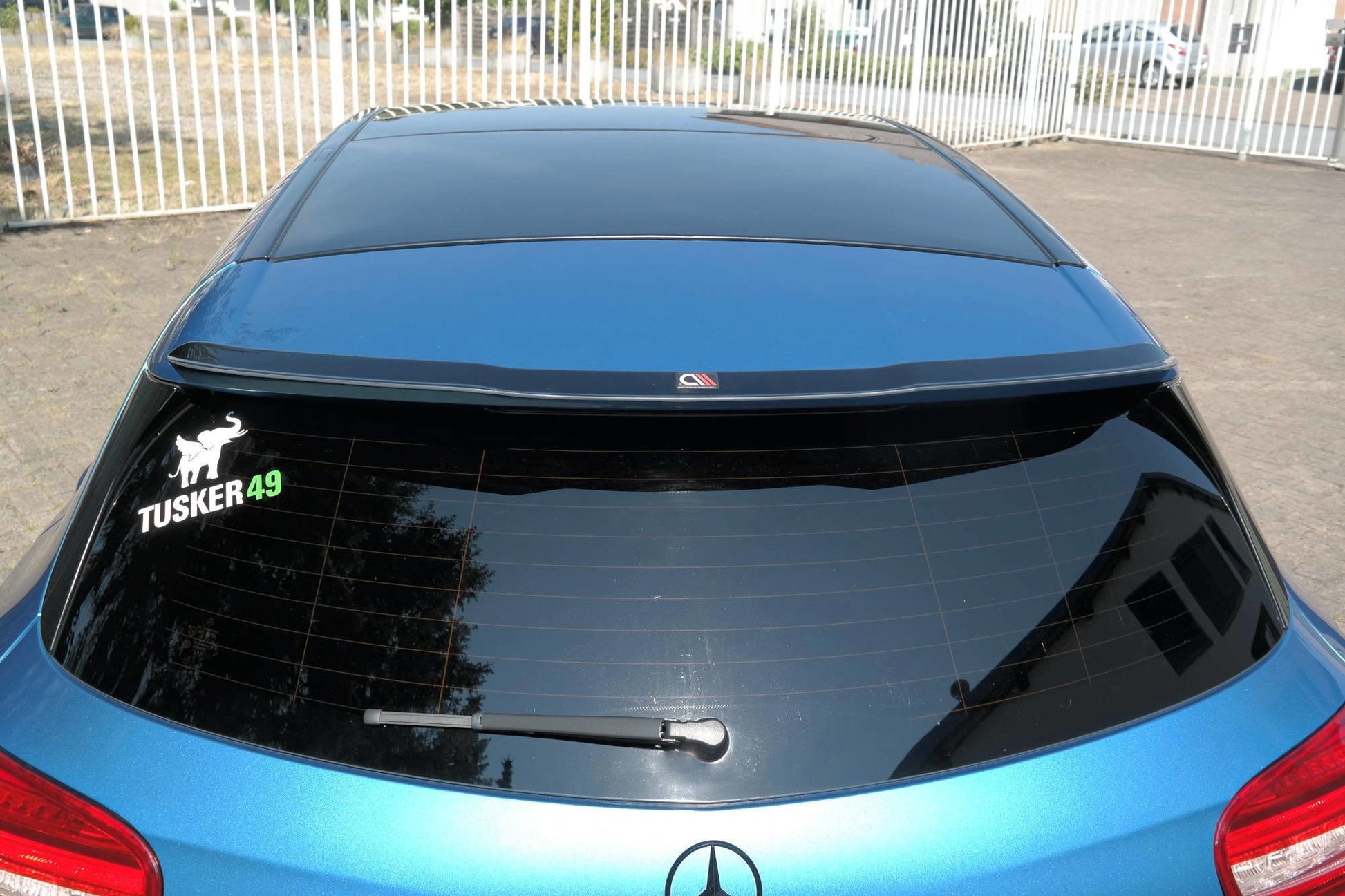 Spoiler CAP für Mercedes-Benz A W176 Carbon Look