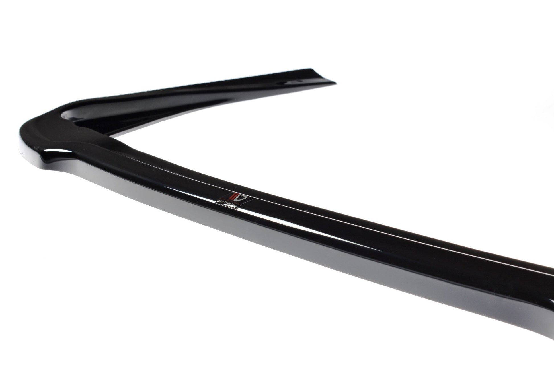 Mittlerer Diffusor Heck Ansatz für Mercedes S-KLASSE AMG-LINE W222 schwarz matt