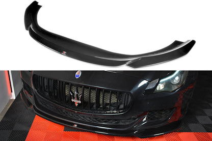 Front Ansatz für MASERATI QUATTROPORTE MK.6 vor Facelift Carbon Look