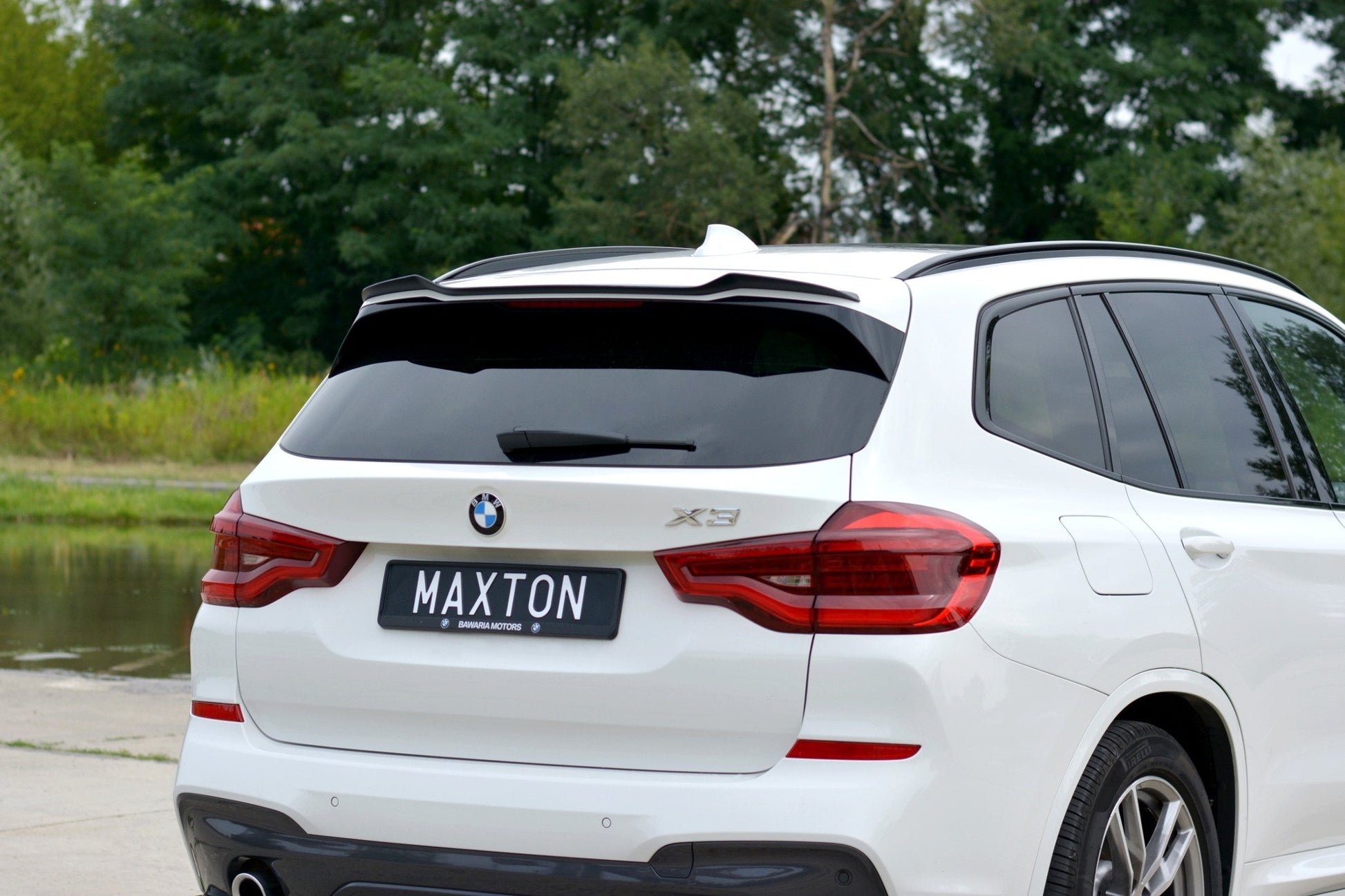 Spoiler CAP für BMW X3 G01 M Paket schwarz matt