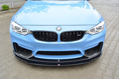 Front Ansatz für  BMW M4 F82 M-performance Carbon Look