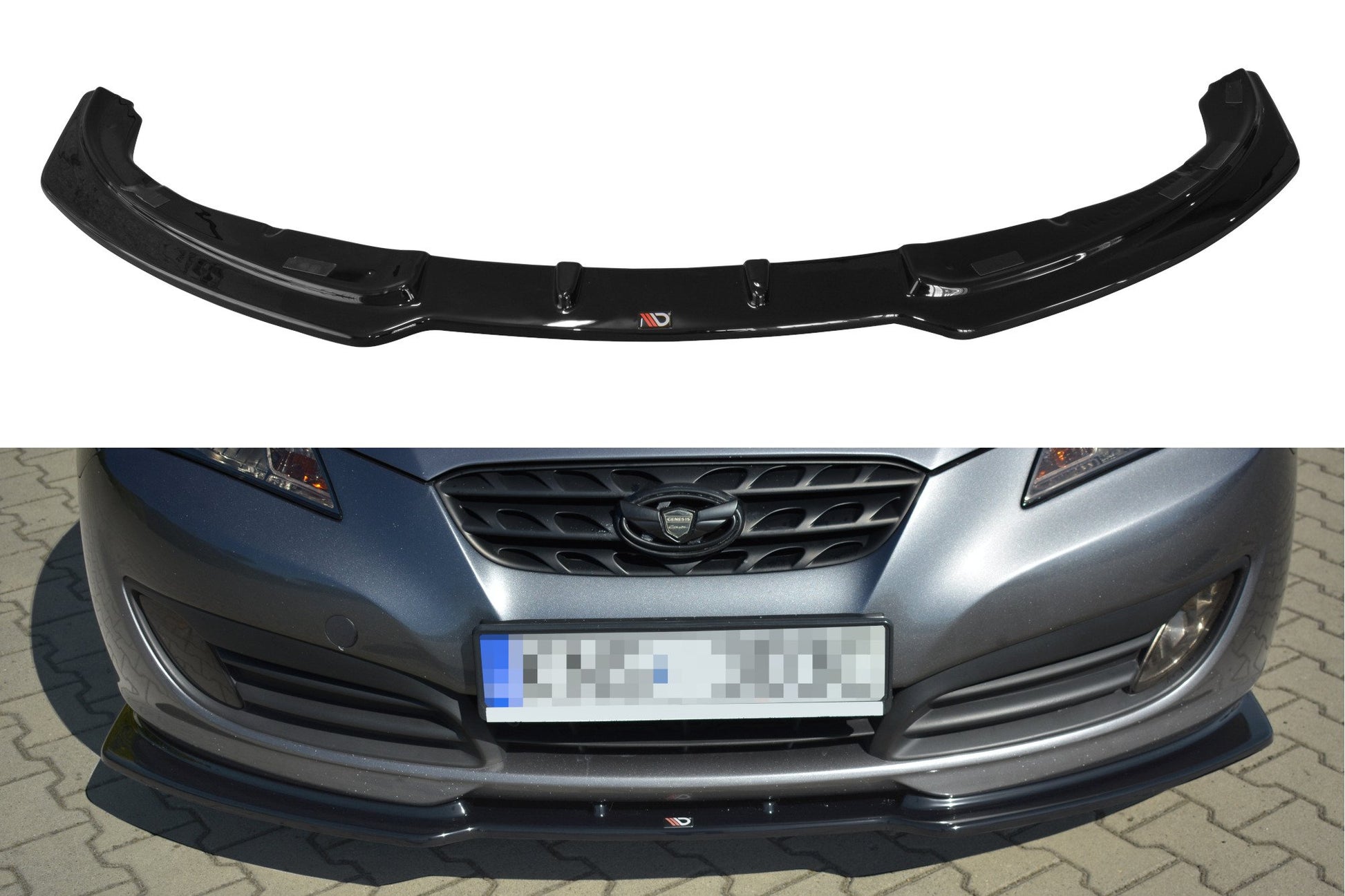 Front Ansatz für HYUNDAI GENESIS COUPÉ MK.1  Carbon Look