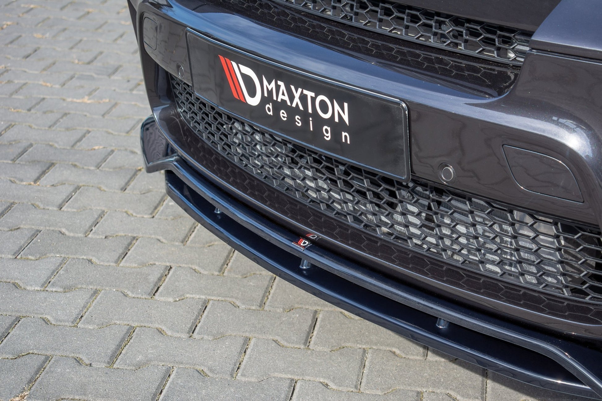 Front Ansatz für  BMW X5 E70 Facelift M Paket schwarz matt