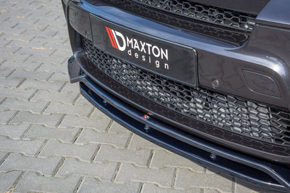 Front Ansatz für  BMW X5 E70 Facelift M Paket schwarz matt
