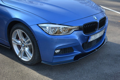 Front Ansatz für BMW 3er F30 FL SEDAN M-SPORT schwarz matt