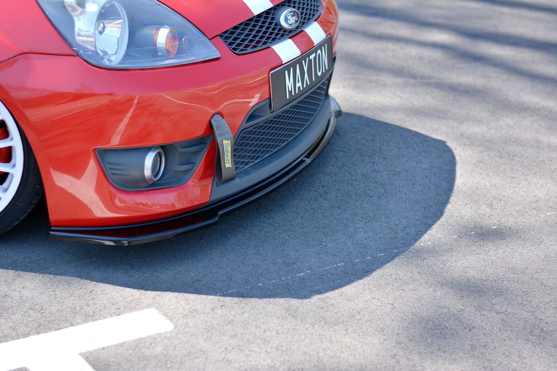 Front Ansatz V.2 für Ford Fiesta ST Mk6 schwarz matt