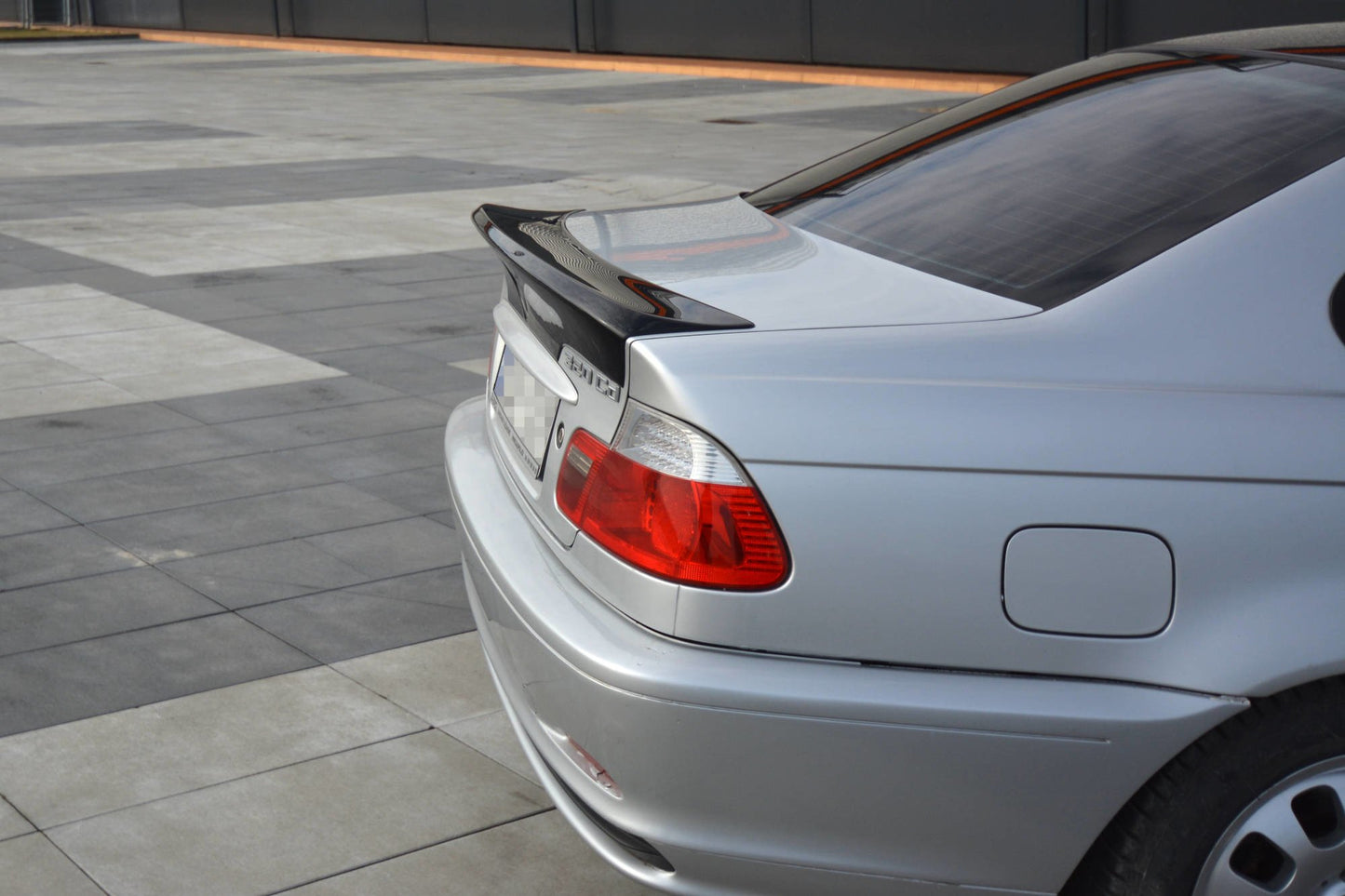 Heckspoiler / KOFFERRAUMDECKEL Erweiterung BMW 3er E46 COUPE  < M3 CSL LOOK > (ZUM MALEN)