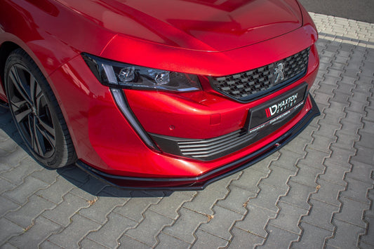 Front Ansatz V.2 für Peugeot 508 Mk2 schwarz matt