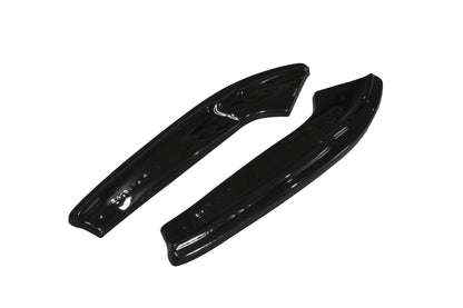 Heck Ansatz Flaps Diffusor für Audi A5 S-Line F5 Sportback  schwarz matt