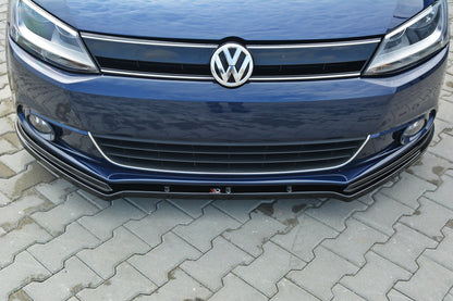 Front Ansatz V.1 für VW Jetta 6 Carbon Look