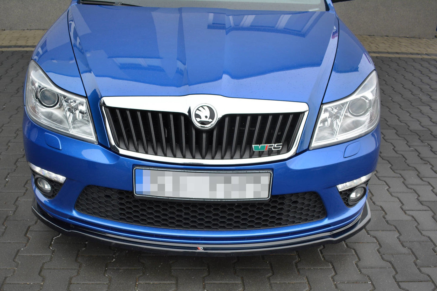 Front Ansatz V.2 für Skoda Octavia RS Mk2 FL Carbon Look