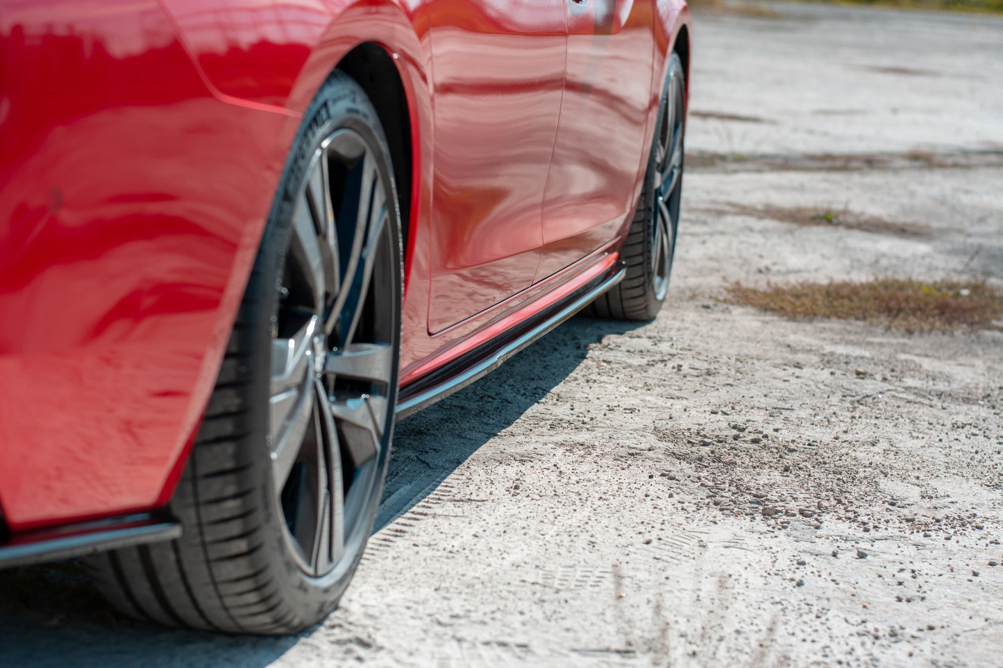 Seitenschweller Ansatz für Peugeot 508 Mk2 Carbon Look