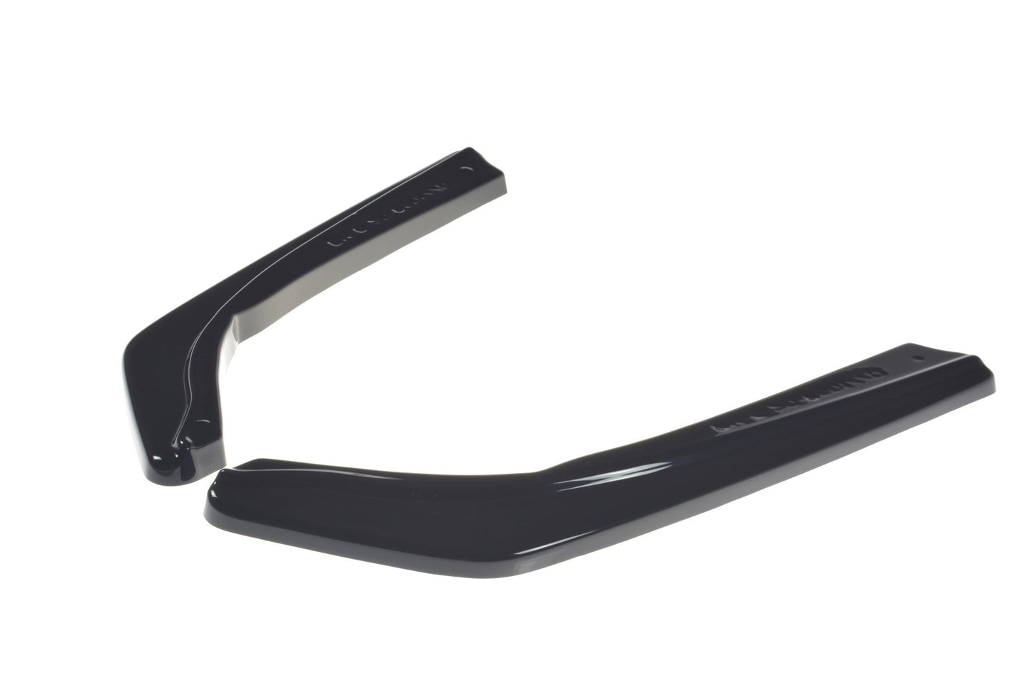 Heck Ansatz Flaps Diffusor für BMW 3er G20 M Paket Carbon Look