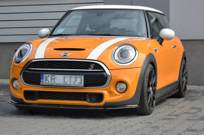 Front Ansatz für MINI COOPER S MK3 vor Facelift 3-Türer (F56) Carbon Look