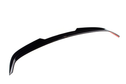 Spoiler CAP V.2 für Volkswagen Golf 7 / 7 Facelift R / R-Line / GTI  schwarz Hochglanz