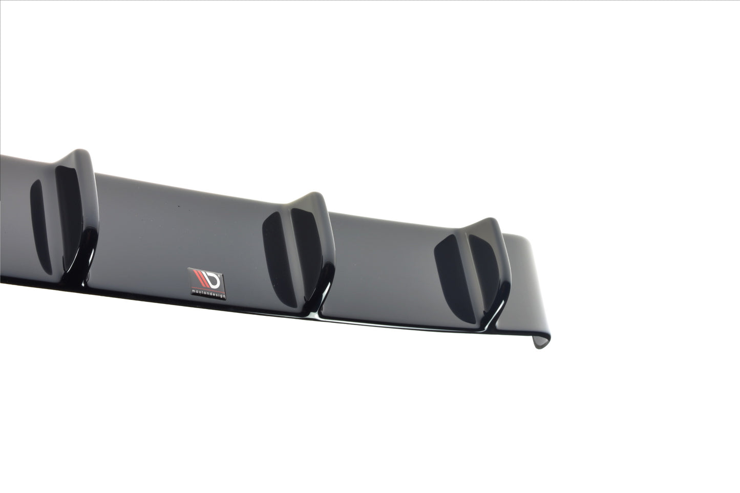 Diffusor Heck Ansatz für Hyundai I30 N Mk3 Hatchback schwarz matt