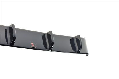 Diffusor Heck Ansatz für Hyundai I30 N Mk3 Hatchback schwarz matt