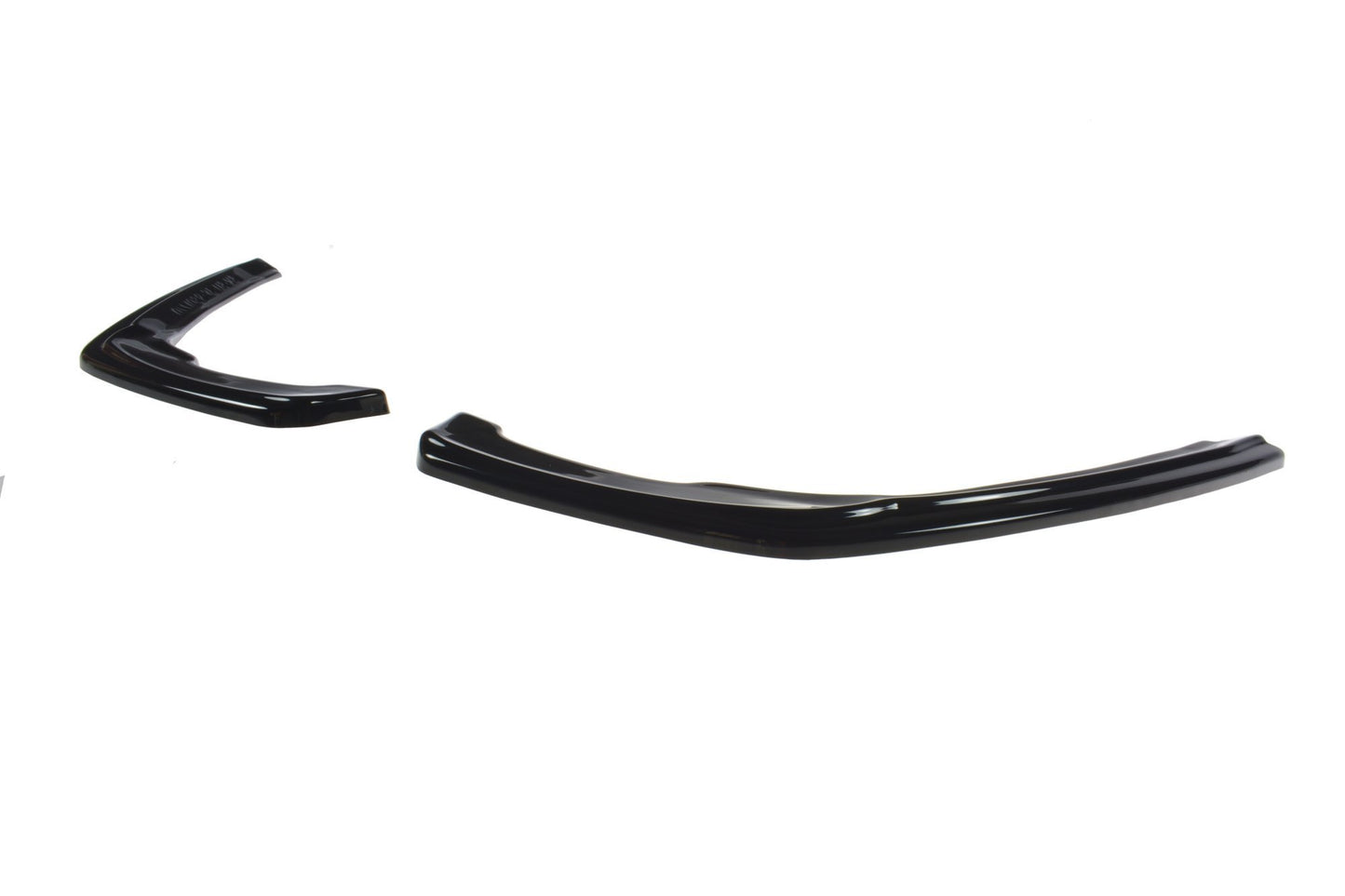 Heck Ansatz Flaps Diffusor für Skoda Superb Mk3 FL Hatchback / Kombi schwarz Hochglanz