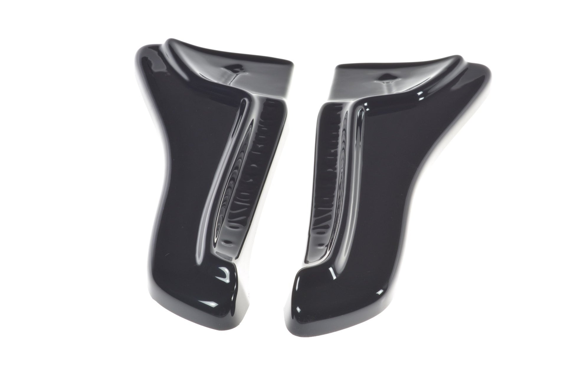 Heck Ansatz Flaps Diffusor V.1 für TESLA MODEL X  schwarz matt