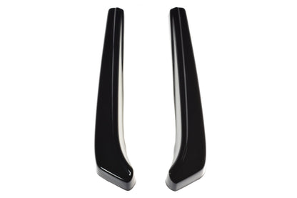 Heck Ansatz Flaps Diffusor für LEXUS GS MK.3 schwarz matt