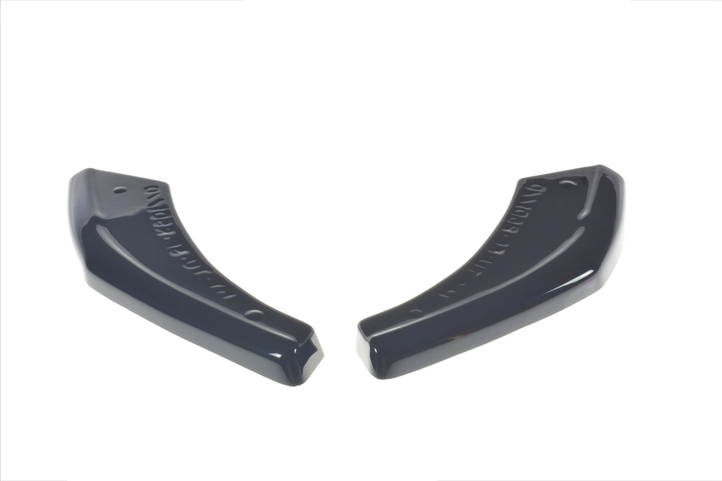 Heck Ansatz Flaps Diffusor für Hyundai Tucson Mk3 Facelift Carbon Look