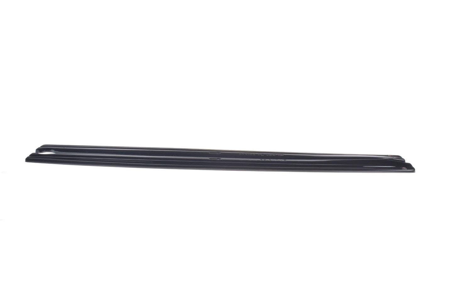 Seitenschweller Ansatz für Audi RS4 B9  schwarz matt