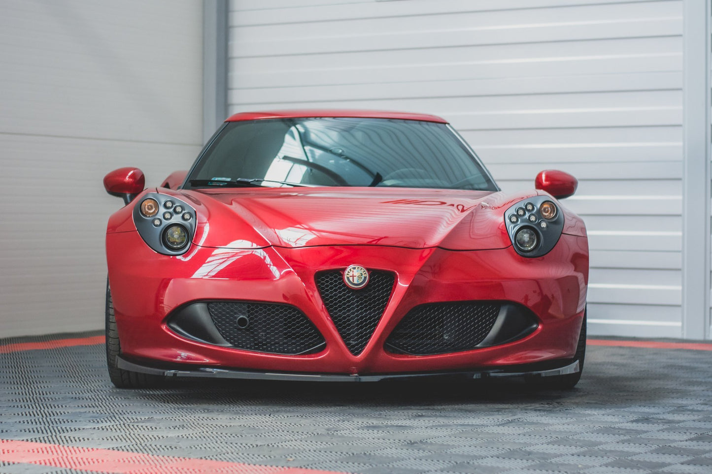 Front Ansatz für Alfa Romeo 4C Carbon Look