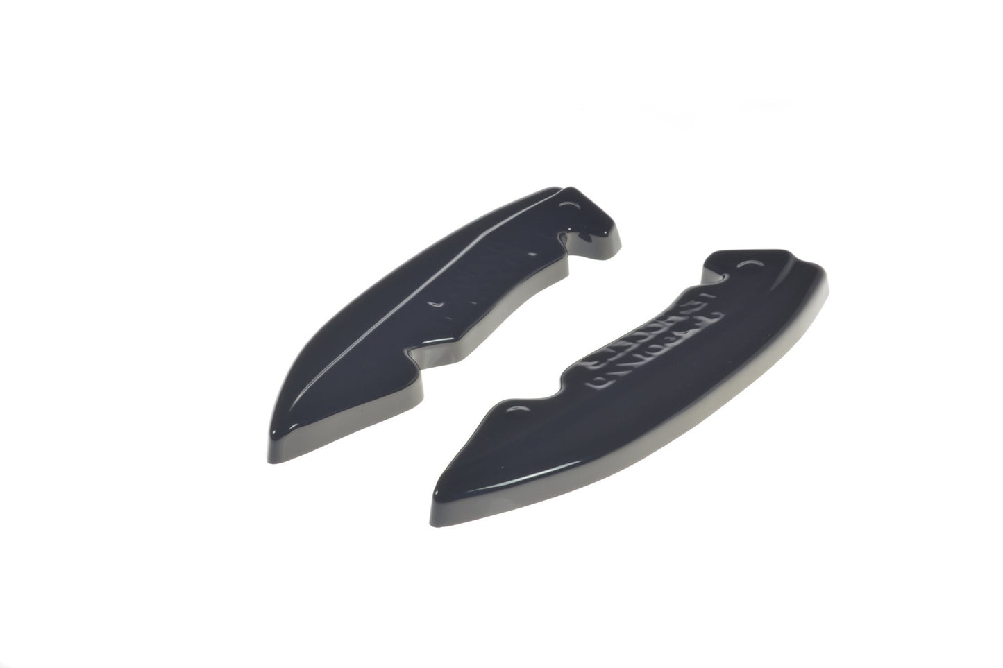 Heck Ansatz Flaps Diffusor für Tesla Model 3 schwarz matt