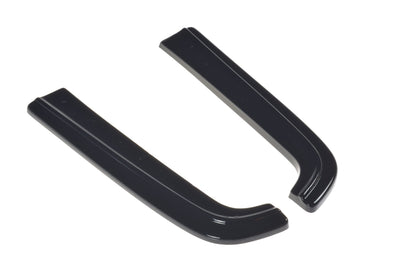 Heck Ansatz Flaps Diffusor für Volkswagen T6 schwarz Hochglanz
