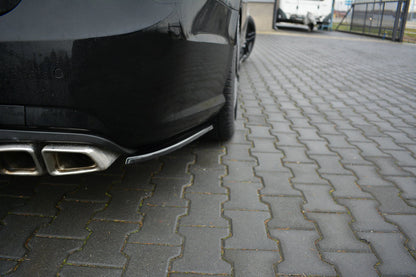 Heck Ansatz Flaps Diffusor für Mercedes E63 AMG W212  Carbon Look