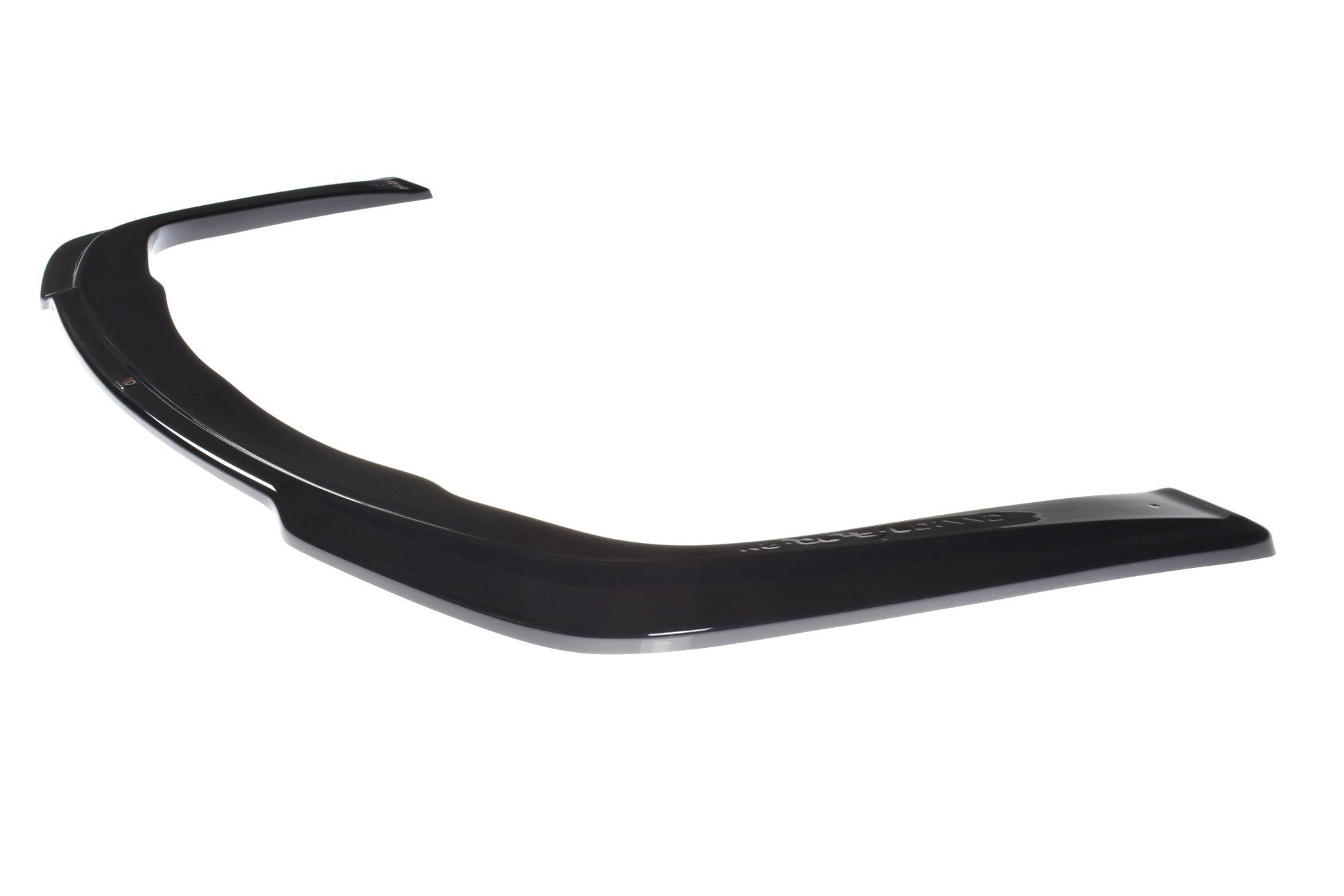 Mittlerer Diffusor Heck Ansatz für MASERATI QUATTROPORTE MK5 FACELIFT schwarz Hochglanz