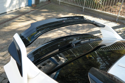 Unterer Spoiler CAP V.3 für HONDA CIVIC X TYPE R schwarz Hochglanz