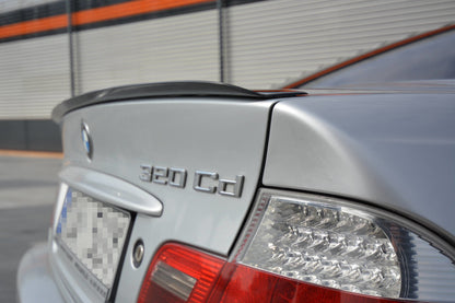 Spoiler CAP für BMW 3er E46 COUPE vor Facelift schwarz matt