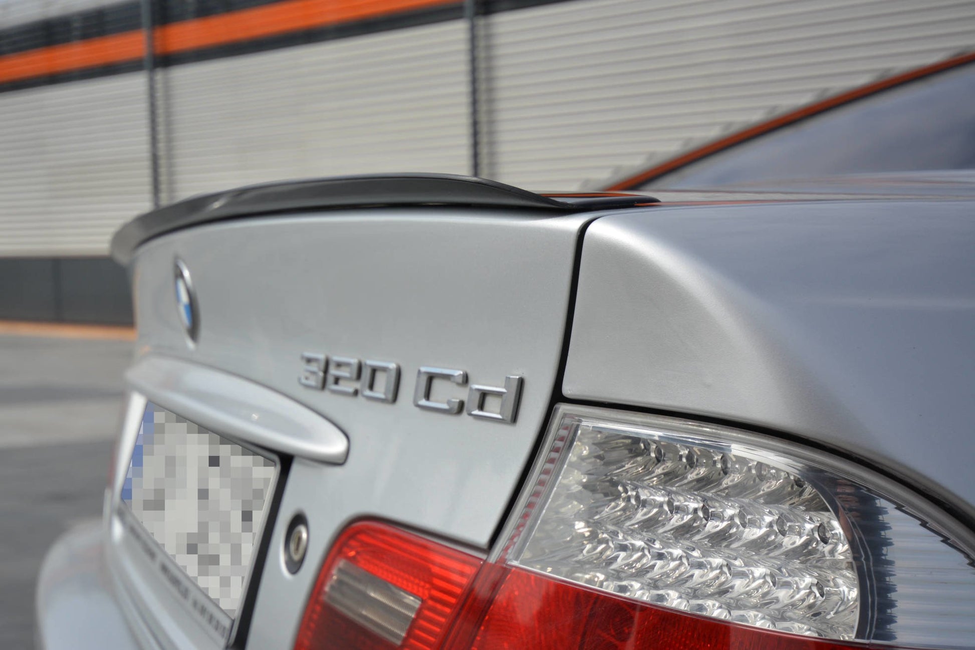 Spoiler CAP für BMW 3er E46 COUPE vor Facelift Carbon Look