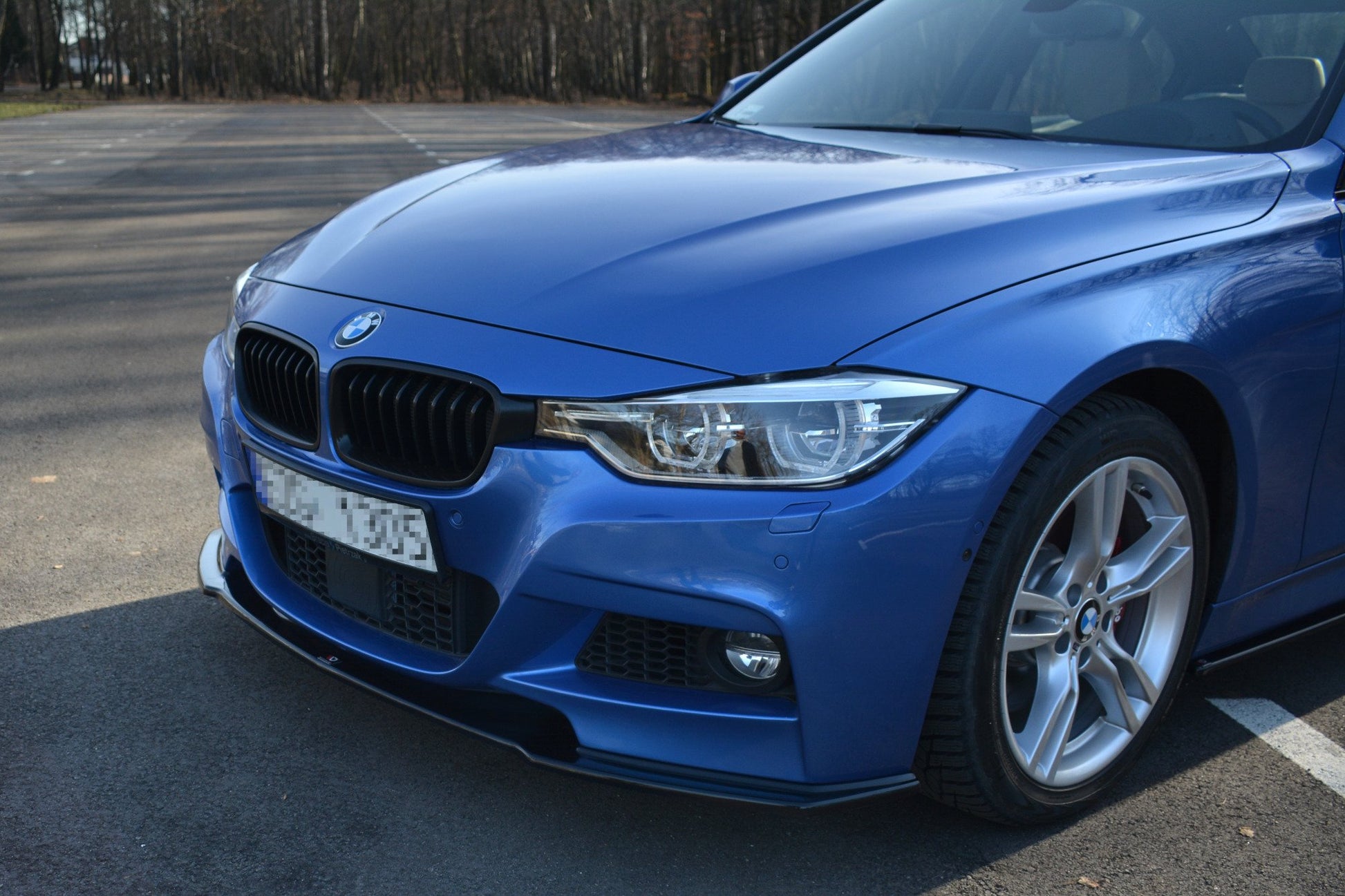 Front Ansatz für BMW 3er F30 FL SEDAN M-SPORT Carbon Look