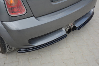 Heck Ansatz Flaps Diffusor für MINI R53 COOPER S JCW schwarz matt