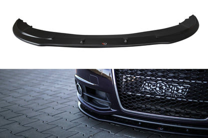 Front Ansatz für Audi A6 S-Line C6 FL  schwarz matt