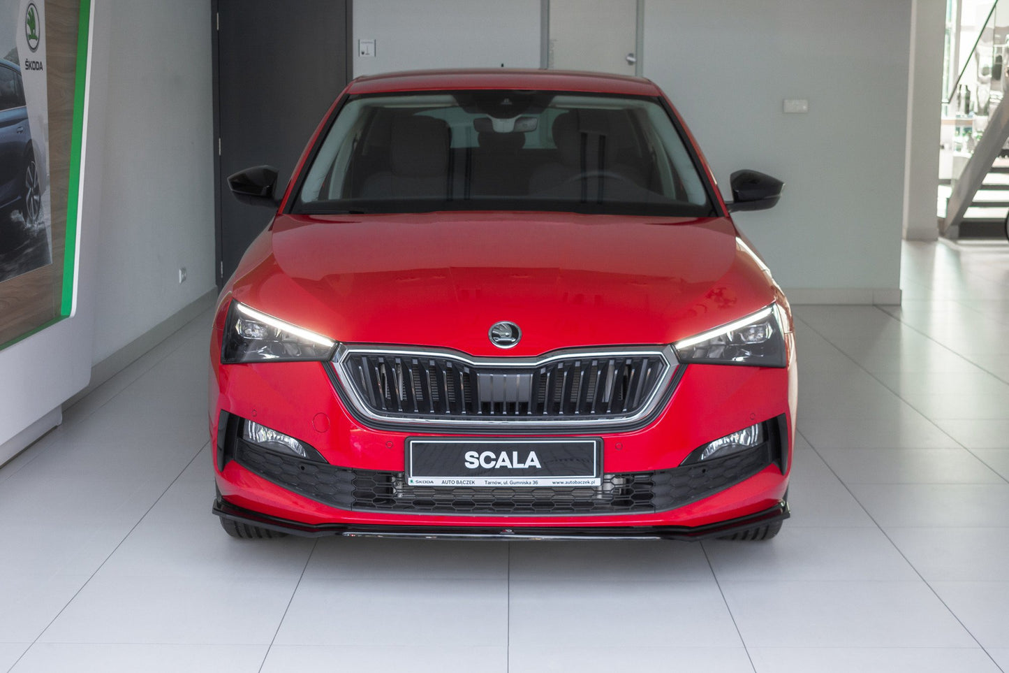 Front Ansatz V.3 für Skoda Scala schwarz matt