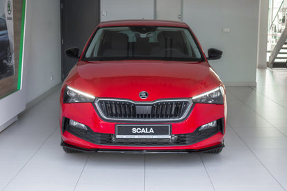 Front Ansatz V.3 für Skoda Scala schwarz Hochglanz