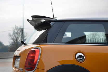 Spoiler CAP für MINI COOPER S MK3 vor Facelift 3-Türer (F56) schwarz Hochglanz